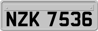 NZK7536
