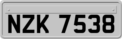 NZK7538