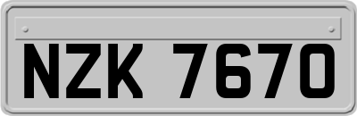 NZK7670