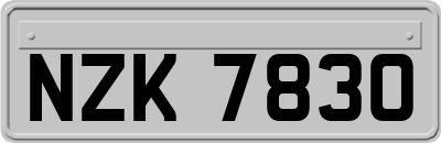 NZK7830
