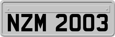 NZM2003