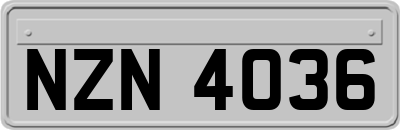 NZN4036