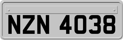 NZN4038