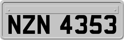 NZN4353