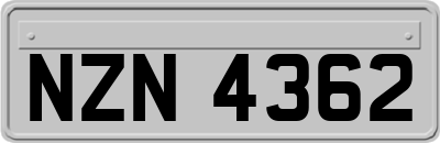NZN4362
