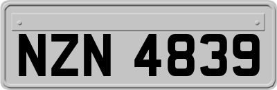 NZN4839