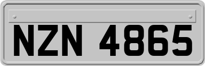 NZN4865