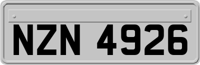 NZN4926