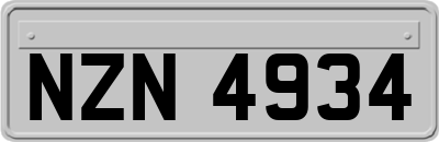 NZN4934