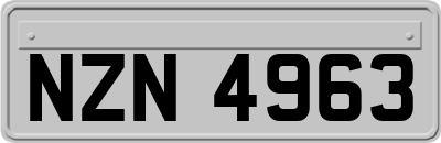 NZN4963