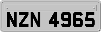 NZN4965