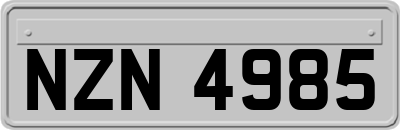 NZN4985