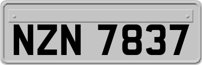 NZN7837