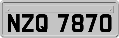 NZQ7870