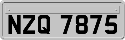 NZQ7875