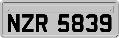 NZR5839