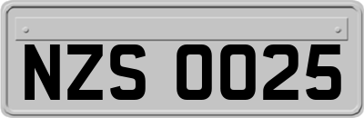 NZS0025