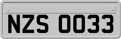 NZS0033