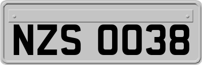 NZS0038