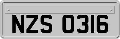 NZS0316