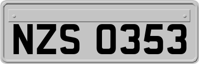 NZS0353