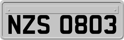 NZS0803