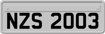 NZS2003