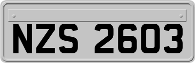 NZS2603