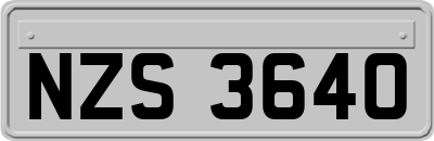 NZS3640
