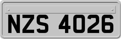 NZS4026