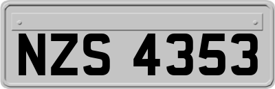 NZS4353