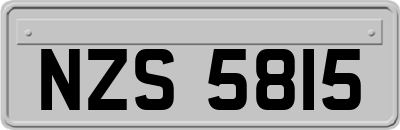 NZS5815