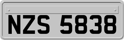 NZS5838