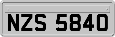 NZS5840