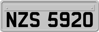 NZS5920