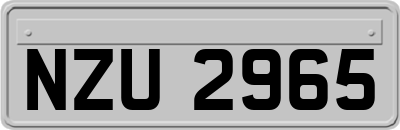 NZU2965