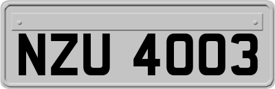 NZU4003
