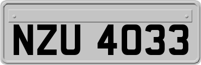 NZU4033