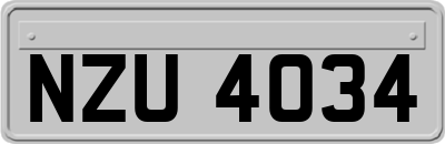 NZU4034