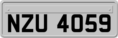 NZU4059