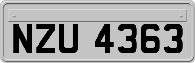 NZU4363
