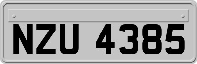 NZU4385