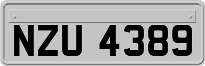 NZU4389
