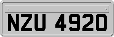 NZU4920