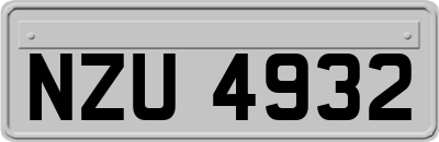 NZU4932