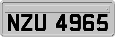 NZU4965