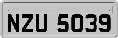 NZU5039