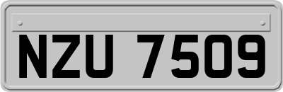 NZU7509