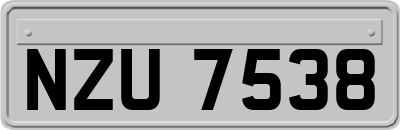 NZU7538