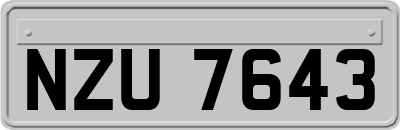 NZU7643